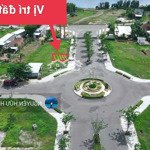 bán lô đất 115m2 ngay cổng dự án hưng long residence đối diện biệt thự sân golf tân mỹ, giá 850tr