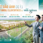 suất ngoại giao căn đẹp giá tốt cho nhà đầu tư tại centre ville - lương sơn sổ đỏ sẵn sang tên