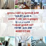 nhà đường lê văn lương 4 tầng, 19,4 m vuông, ngang 2,7m, dài 7,2m, chào 2,55 tỷ tân kiểng quận 7