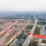 bán đất thuỷ nguyên , 68m2 đối diện dự án khu đô thị hoàng huy , đường rộng tới 15m , giá tốt