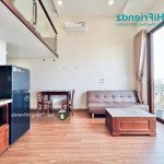 duplex full nội thất cao cấp - gác cao - bảo vệ 24/24, ngay đảo kim cương, quận 2 - có hầm xe hơi