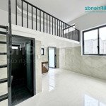 duplex gác cao m7, ban công di chuyển thoải mái, full nội thất