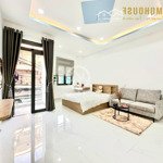 chdv full nội thất studio ban công máy giặt riêng, bếp xa ngay cv lê thị riêng