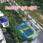 chào bán lô biệt thự 2 mặt tiền view sông 320m2 đường lê sỹ giao với nguyễn đình thi, hoà xuân