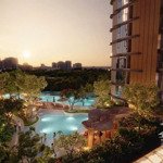 duy nhất view công viên tại eaton park, căn 55m2 (1pn, 1wc) giá chỉ 115,7 triệu/m2. trực tiếp cđt