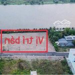 hàng siêu hiếm bán lô biệt thư cặp sông sài gòn giá chỉ 45tr gần 900m