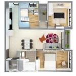 bán cc sky center, 5,7 tỷ, 97m2, 3pn, 2wc, tân bình, hcm, hot! bao đẹp 0932834569