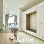 cho thuê chung cư mini bảo vệ 24/7 - studio 38m2 ban công, full nt gần đh văn lang chỉ 8.300.000/th