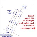 300m2 (120m2 thổ cư) chỉ nhỉnh 600tr tại bắc giang