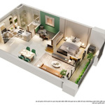 chính chủ cho thuê căn mt eastmark city, view hồ bơi cực đẹp, 63m2 6tr/th, 0919838703