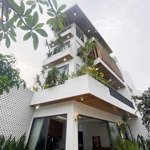 nhà phố villa 3 lầu sân thượng hẻm xe hơi full nội thất nguyễn văn lượng ngay siêu thị lotte mark