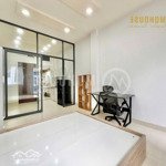 siêu phẩm 1pn full nội thất ban công rộng tận 35m2 ngay bạch đằng, bình thạnh gần chợ bà chiểu