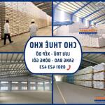 KHO BÌNH DƯƠNG - Gần quốc lộ 1A CẦN CHO THUÊ