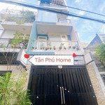 nhà mới hẻm 5m thông gò dầu_tân sơn nhì_4x13m_đúc 4 tấm 4 phòng ngủ 1 phòng thờ sân thượng