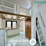 cho thuê phòng gác 25m2 - ban công full nội thất - giá hssv - mới 100% - gần cv lê thị riêng q10