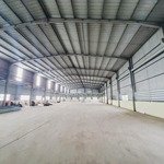 cho thuê kho xưởng riêng biệt 3.000m2 đường an phú đông 27, p. an phú đông, quận 12.