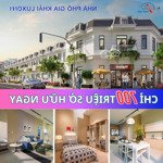 bán nhà 1 trệt 1 lầu full nội thất gia khải luxury bình dương cho chuyên gia tại bến cát