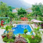 siêu phẩm nghỉ dưỡng tại vân hòa, ba vì - quần thể villa homestay 5.500m, mặt tiền 80m