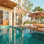 chủ cho thuê - tuyệt phẩm villa góc 2mt khúc thừa dụ - biển an bàng, hội an - chỉ 40tr/th tl.