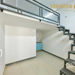 khai trương dạng phòng duplex cửa sổ trời ngay đh công nghiệp, văn lang, rộng 25m2.