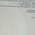 Gia đình có nhu cầu chuyển nhượng lô đất một mặt đường Cây Thông