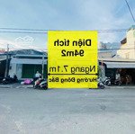 bán đất mặt tiền kinh doanh ngang 7m ngay chợ xóm mới - trung tâm thành phố nha trang