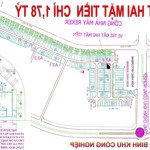 bán đất khu công nghiệp điện nam bắc , lô 2 mặt tiền 1,78 tỷ, 139 m2 view đẹp