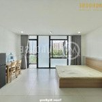 cho thuê studio ban công 30m2 cực thoáng mát full nội thất