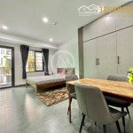 cho thuê căn hộ studio full nội thất, rộng 35m2 đường phan văn trị gần khu thống nhất, quận gò vấp