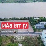 bán lô đất giá đầu tư . dt 66 m (5,7 x 12) . xe hơi quay đầu. giáp vạn phúc . sông sài gòn kế bên