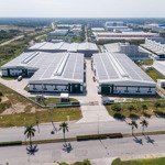 cho thuê nhà xưởng kcn long hậu. dt đất: 5000m2. dt kho xưởng 3400m2. giá: 100 ngàn/m2