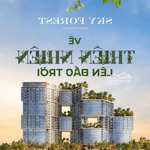 bán căn studio rộng 32,8m2 chỉ 1,790 tỷ bao phí thuế tại sky forest residences tầng cao.