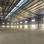 cho thuê kho xưởng 2.000m2 cần guộc, long an. có palang, cẩu trục. hệ thống pccc nghiệm thu