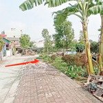 bán đất thổ cư, vỉa hè phân lô, vuông vắn 90m mt 6m , giá 1,9 có ra lộc, huyện khoái châu hưng yên