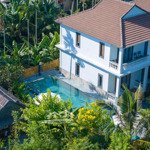 chào bán căn villa cẩm thanh, hội an. view sông. doanh thu 200tr/ tháng 27 tỷ