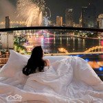 căn 2pn view sông, pháo hoa duy nhất còn lại tại dự án ponte - tại cầu rồng - trung tâm đà nẵng