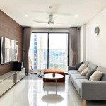 căn góc 2pn+1 view không bị chắn toà, 107m2 full nội thất cao cấp, ban công đông nam. linh hà đô