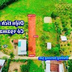 841 m2 đất thổ cư xã khánh đông - chỉ 590 triệu - sổ hồng sẵn có thổ cư