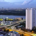 cho thuê căn hộ chung cư 90 riverside , dt 60m2 , 2pn 1wc , giá 15,5tr/th q.bình thạnh