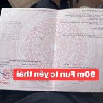 bán lô đất full thổ cư tại yên thái đông yên quốc oai