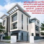 cần bán gấp căn biệt thự góc, đẹp nhất dự án an quý villas vị trí tại quận hà đông , hà nội