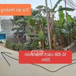 chào bán lô đất tại thôn giữa -hoa động sát dự án hoàng huy diện tích: 72.4m2
đường trước đất rộng