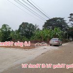 lô góc 100m2 full thổ cư mặt đường liên thôn thắng trí, cực đẹp - đầu tư là thắng.