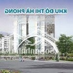 biệt thự hà phong, lô góc 350m2 mặt đường lớn, gần công viên, vew đầm, sổ đỏ sẵn sàng giao dịch.