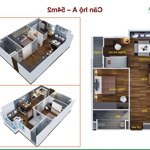 bán căn hộ flora anh đào, đỗ xuân hợp, 55m2, 1pn + có nội thất giá tốt nhất khu vực