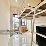 cho thuê căn hộ duplex ( gác ) bancol, thiết kế hiện đại, full nội thất ngay vòng xoay lý thái tổ