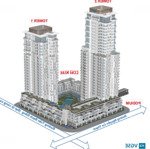 hàng độc quyền: chủ gửi bán căn hộ cao cấp zeit river 2pn 90.55m2 view hồ bơi nội khu siêu đẹp