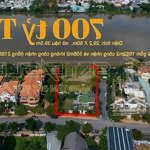 cc bán 2188m2 mt nguyễn văn hưởng và mt sông sg dtkv 29,2x60 nh 39m giá 700 tỷ tl 09013693459.