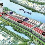 bán đất kđt tài tâm riverside - diện tích 81m2. hướng đông mặt ql1a