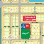 th10-61, 105m2 giá 1 tỷ bao phí, đường 25c, mega city 2, nhơn trạch, đồng nai